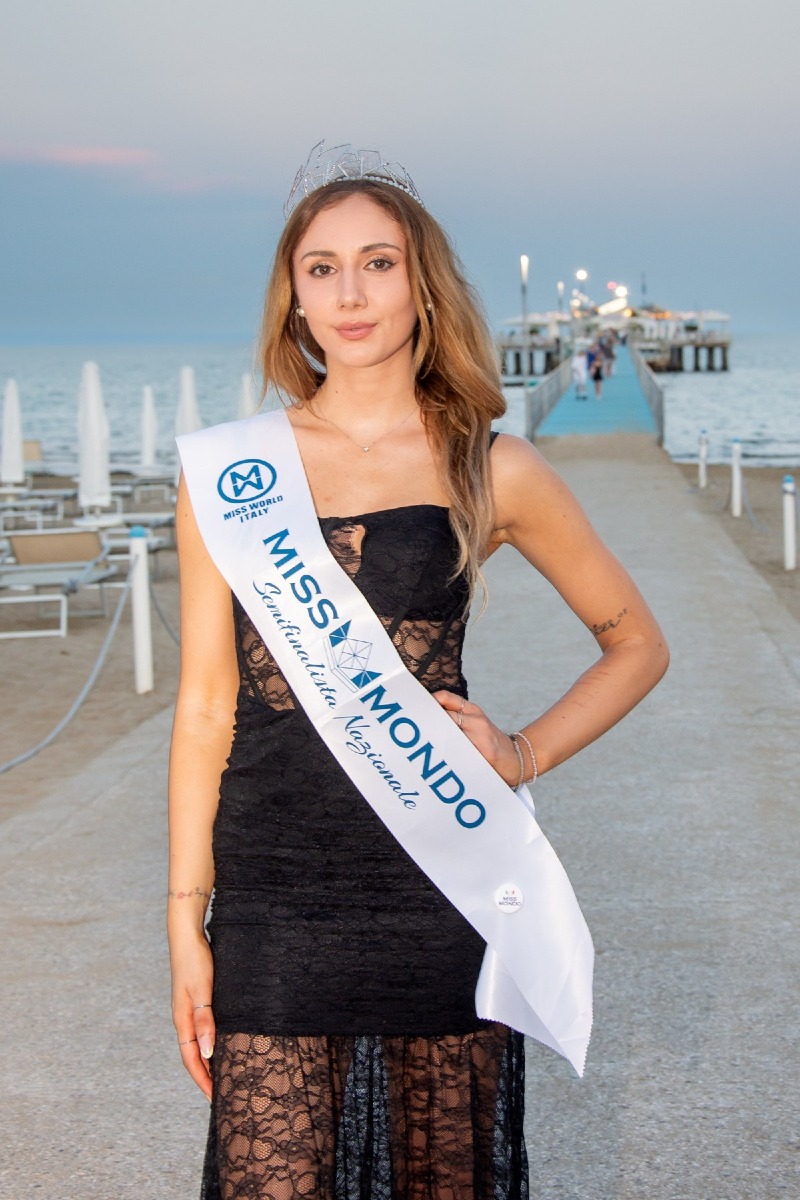 Lisabetta Blasizza vince Miss Mondo Friuli Venezia Giulia 2026 a Lignano