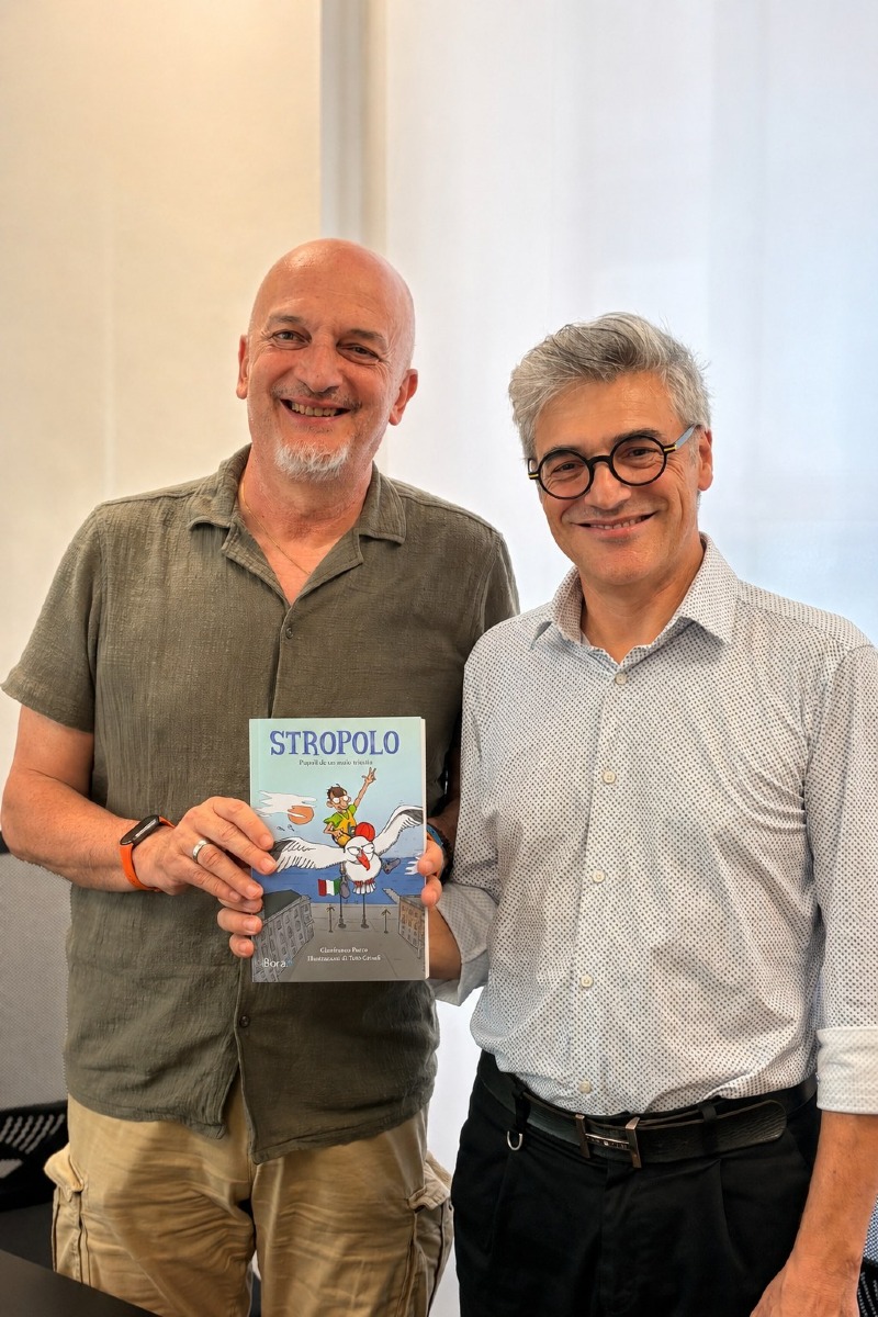 Stropolo, il fumetto in dialetto triestino si presenta alla Ginnastica Triestina