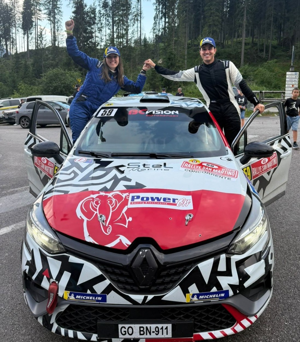 Rallye San Martino, De Zulian chiude 10° assoluto e Schneider debutta al traguardo