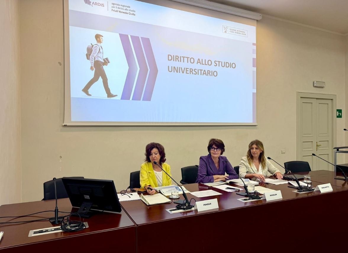 Friuli Venezia Giulia, 45 milioni per il diritto allo studio universitario nel 2026