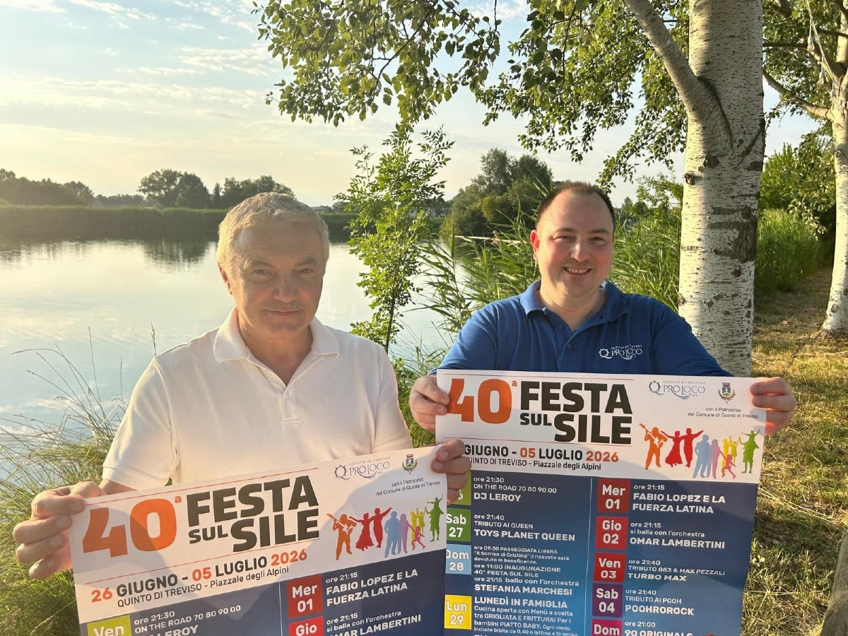 Quinto di Treviso, torna la Festa sul Sile: 10 giorni di eventi per il 40° anniversario