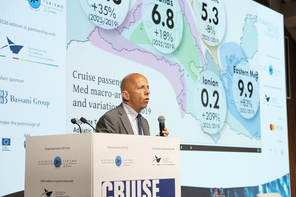 Adriatico, cresce il turismo via mare: 5,7 milioni di crocieristi e 843 milioni di