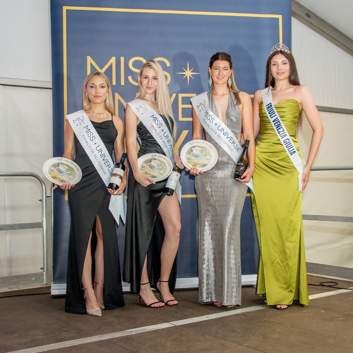 Corno di Rosazzo, ecco le finaliste regionali di Miss Universe Italia alla Fiera dei Vini