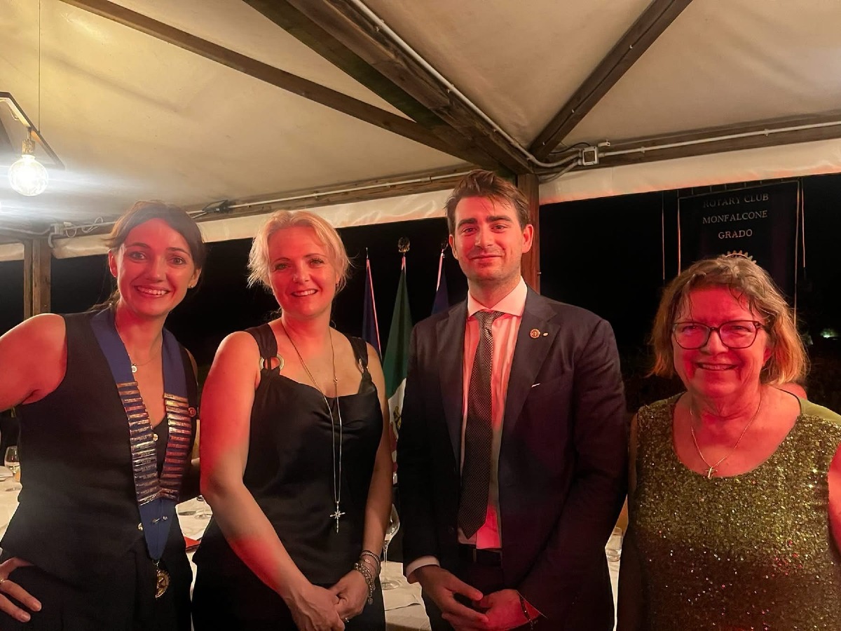 Rotary Club Monfalcone-Grado, Mauro Verdimonti nuovo presidente per il 2026/2027