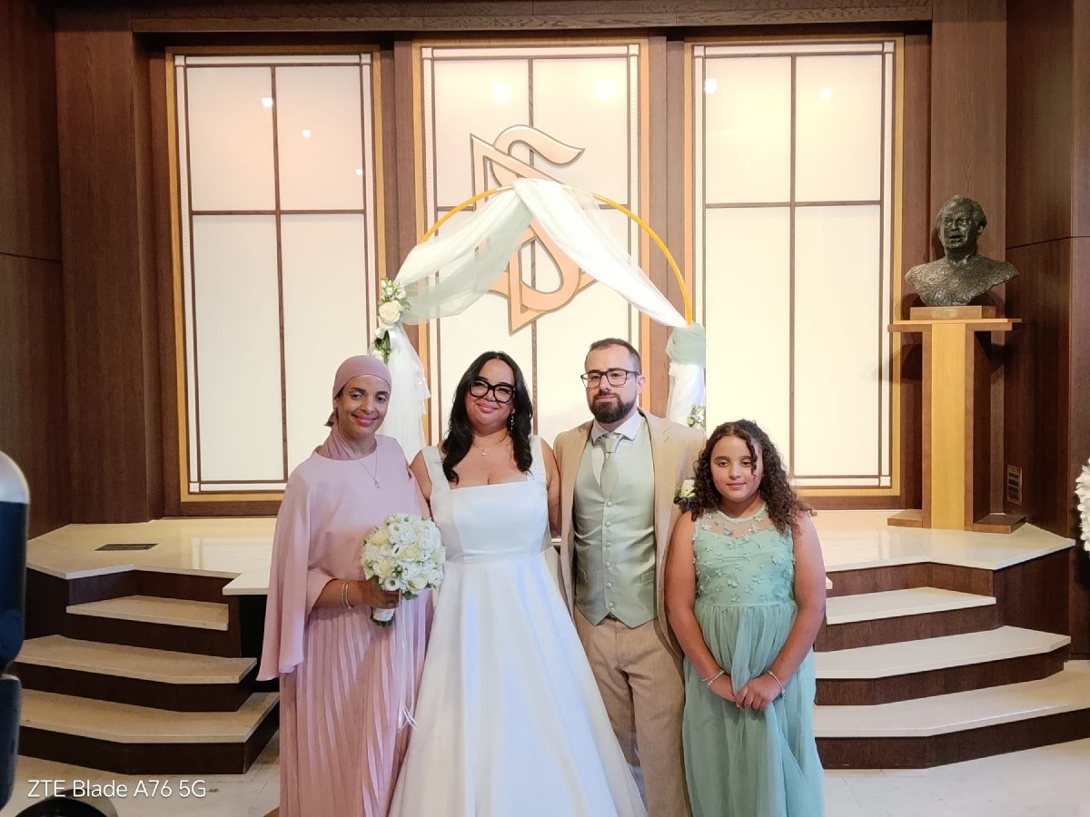 Padova, matrimonio con rito religioso di Scientology per Khadija e Leonardo