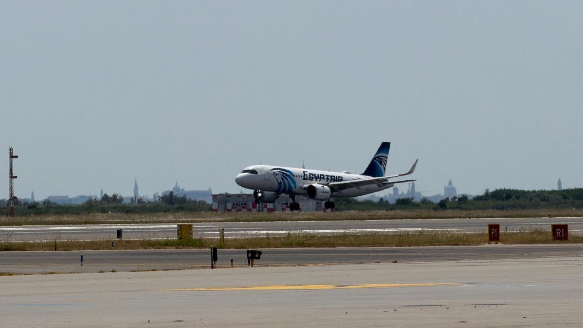 Venezia-Il Cairo, da oggi il volo diretto EGYPTAIR dal Marco Polo due volte a settimana