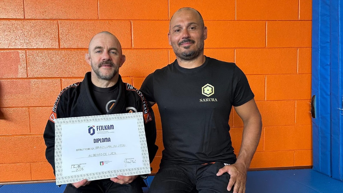Brazilian Jiu Jitsu, Sakura ASD ottiene tre promozioni tecniche con FIJLKAM - 