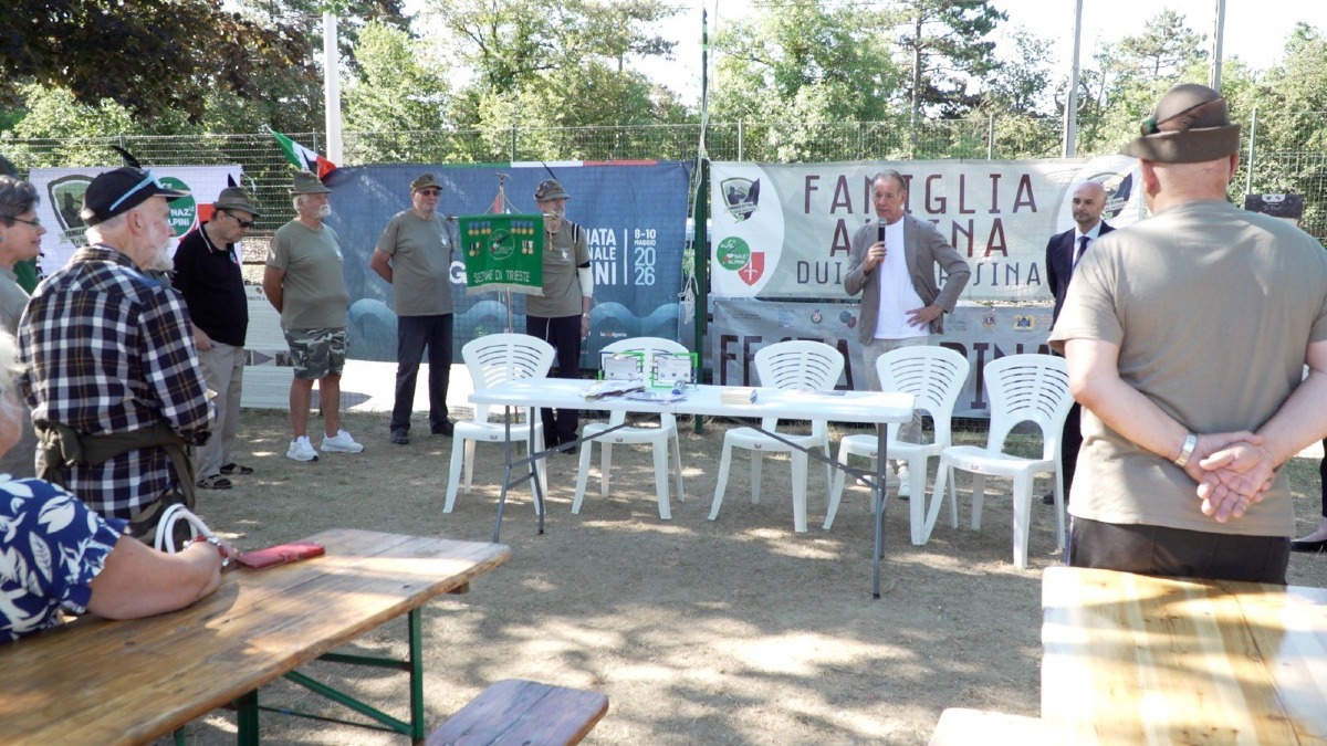 Festa alpina a Duino Aurisina, Scoccimarro rilancia la candidatura di Trieste per l’Adunata - 