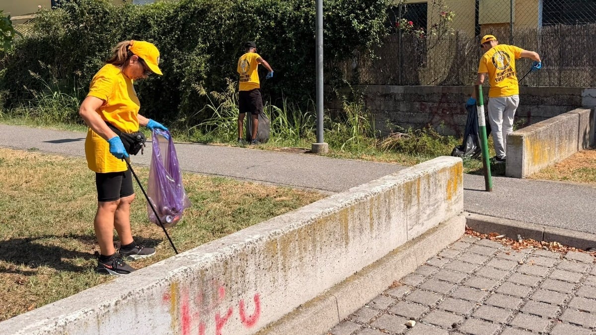 Pulizia di quartiere a Padova: rimossi 50 chili di rifiuti nell’area tra via D’Avanzo e via Rubaltelli - 