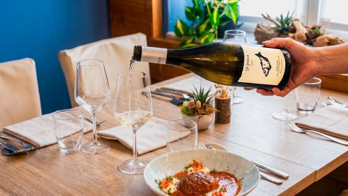 La Ponca abbina il Sauvignon 2023 al raviolo di gambero rosso del Porto di Livorno - 