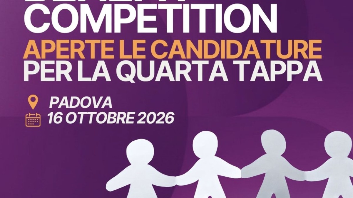 Benefit Competition, a Padova candidature aperte fino al 14 settembre per le Società Benefit - 