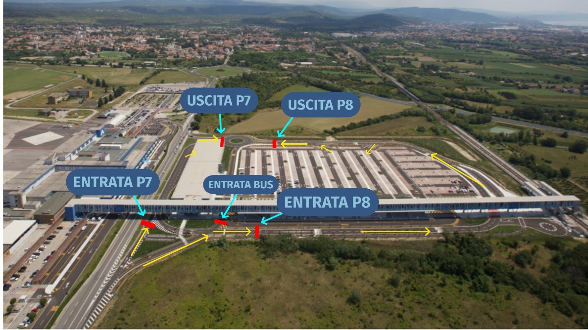 Trieste Airport, dal 22 luglio 2026 cambia la viabilità del Polo Intermodale - 