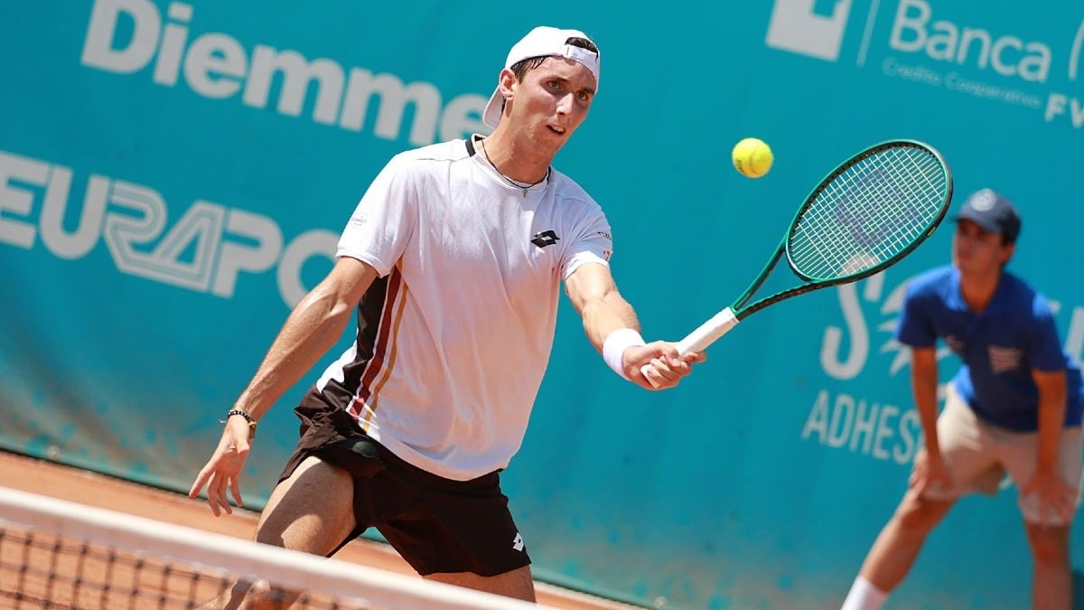 Tennis a Cordenons, Bondioli ribalta Nagal e si prende un posto tra i migliori quattro - 