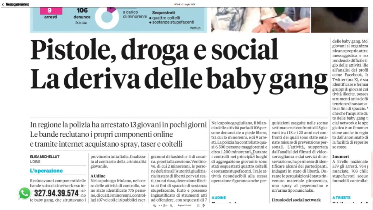 La Rassegna stampa di Nordest24, puntata di martedì 21 luglio 2026 | VIDEO - 