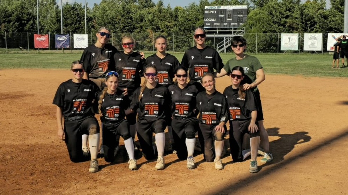Castionese Softball, pari a Lucca e secondo posto nel girone B di Serie A2 - 