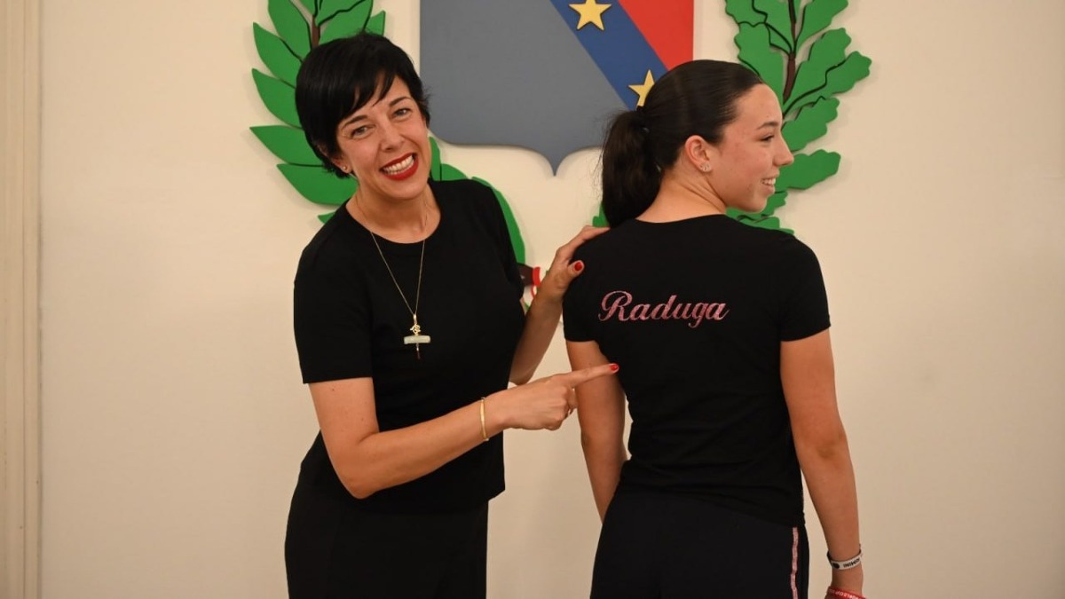 Fiume Veneto premia Irene Lodesani, vicecampionessa italiana di ginnastica ritmica - 