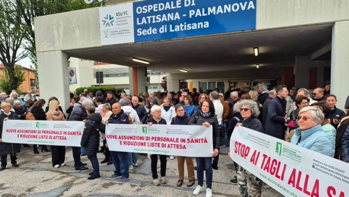 Sanità in Bassa friulana, la battaglia per Latisana arriva in Regione con oltre 2mila adesioni - 