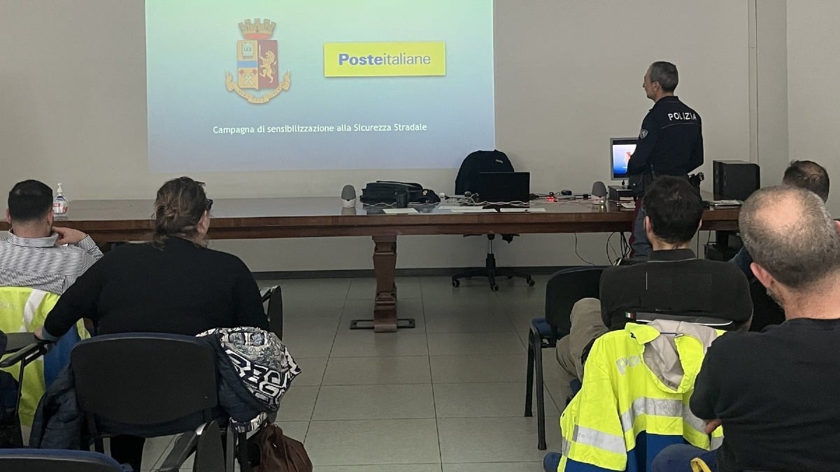 A Vicenza oltre 500 mezzi di Poste in strada ogni giorno: focus sulla guida sicura per il personale - 