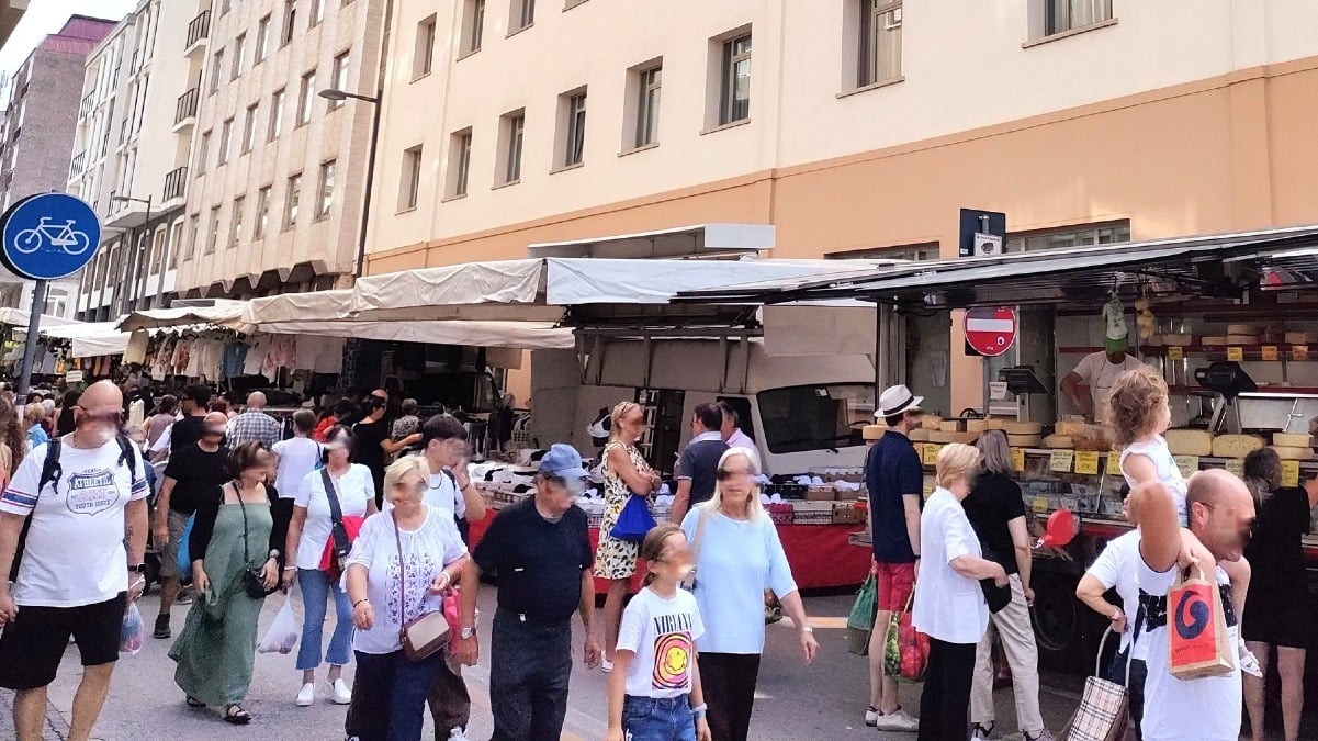 Pordenone, il mercato riprende posto in viale Cossetti: cambia di nuovo la mappa del centro - 