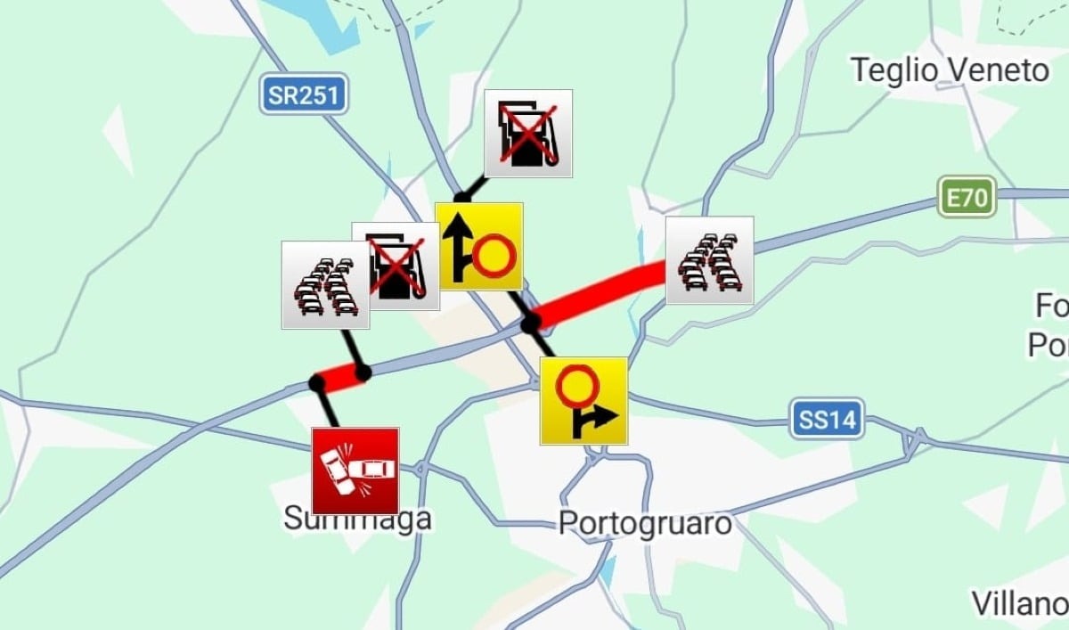 A4 verso Venezia, schianto tra Portogruaro e San Stino: muore il conducente di un furgone - 
