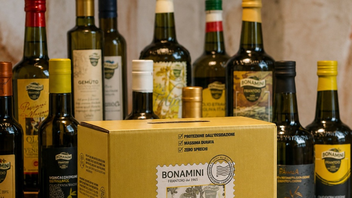 Frantoio Bonamini lancia a Illasi il bag-in-box da 5 litri per l'olio San Felice - 