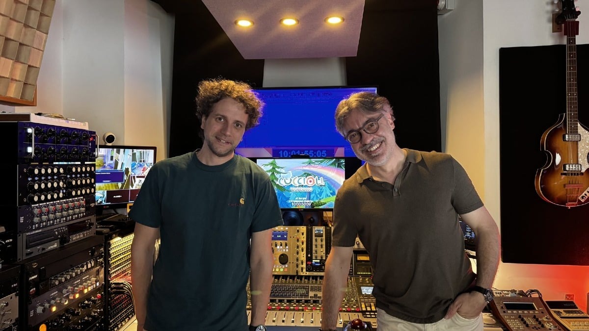 Da Castelfranco alla tv: uno studente dello Steffani entra nel team audio della nuova serie "Cuccioli" - 
