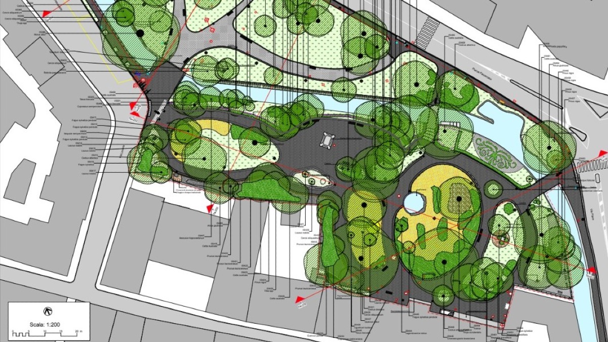 Udine, via libera al restauro dei Giardini Ricasoli: lavori da 900 mila euro nel 2027 - 
