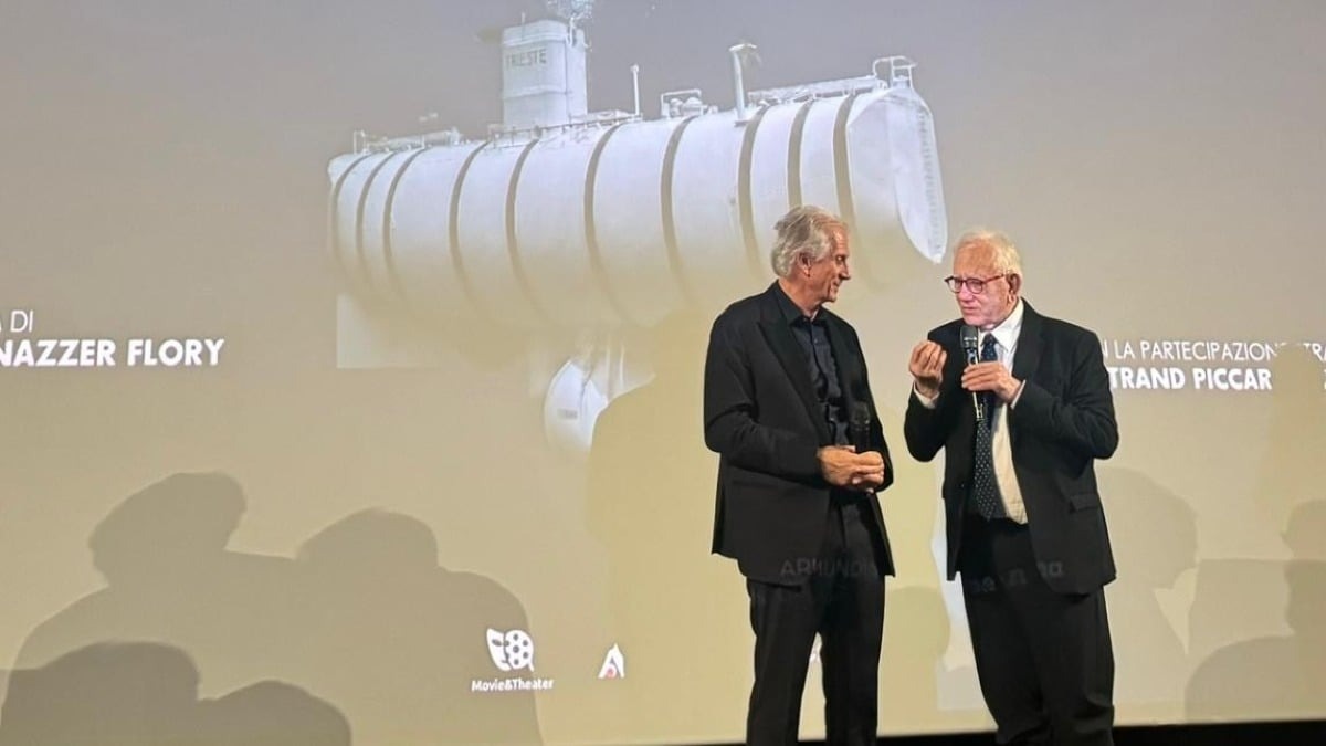 A Trieste una serata in piazza per il docufilm dedicato all’impresa del batiscafo - 