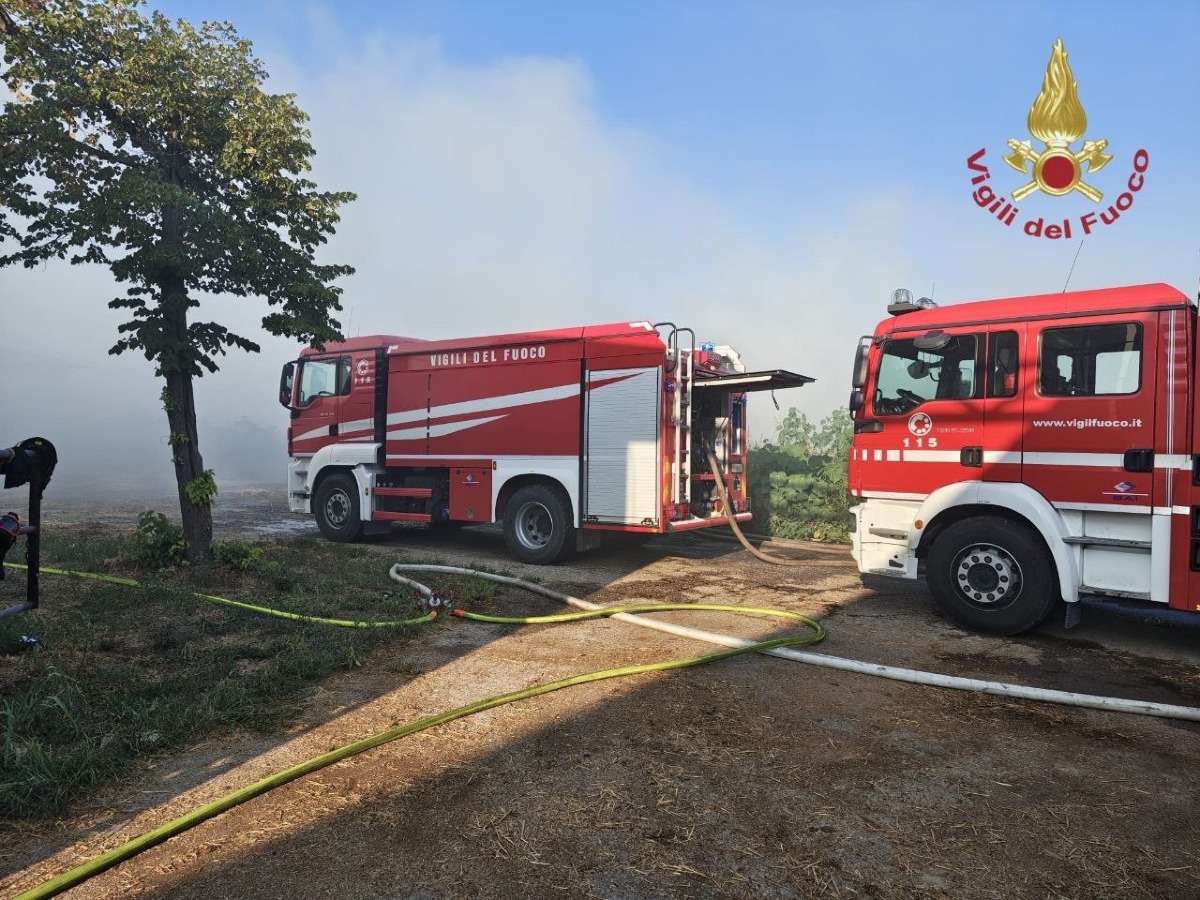 Maxi incendio in un’azienda agricola: all'interno 800 capi di bestiame | FOTO - 