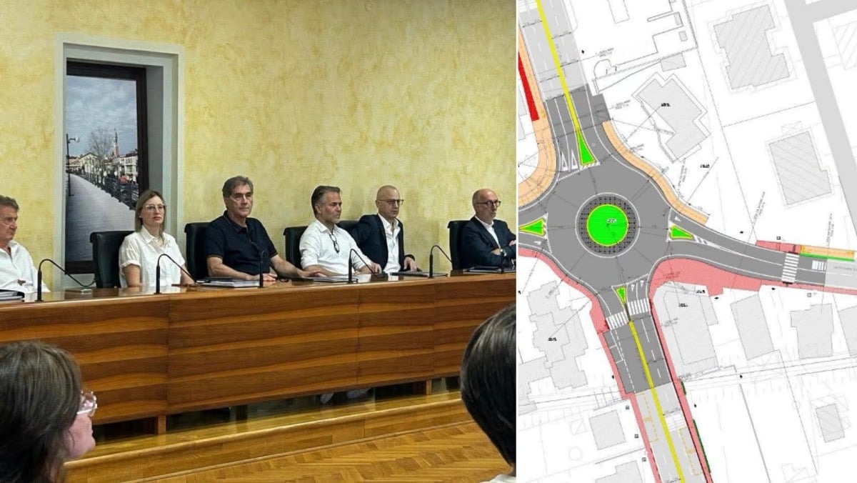 Pertegada, il cantiere entra nel vivo in autunno: rotatoria e nuovo passaggio protetto per pedoni e bici - 