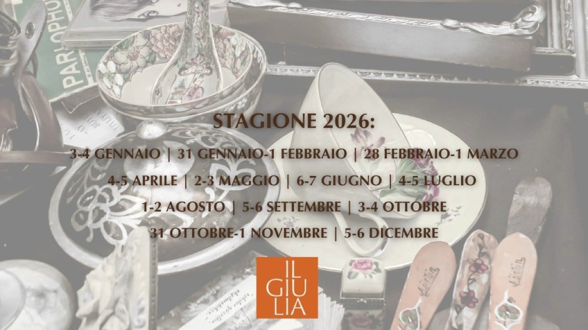 Trieste, ad agosto ritorna il weekend del vintage al Giulia: date e orari del mercatino - 