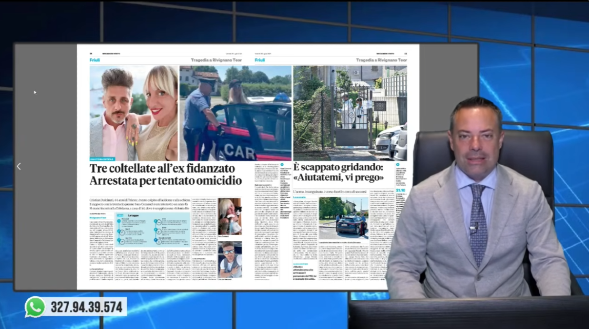 La Rassegna stampa di Nordest24, puntata di venerdì 31 luglio 2026 | VIDEO - 