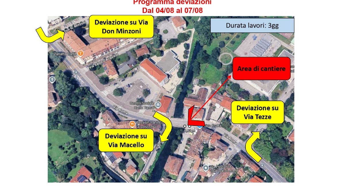 Silea, via Roma chiusa dal 4 al 7 agosto per la demolizione di Casa Conte - 