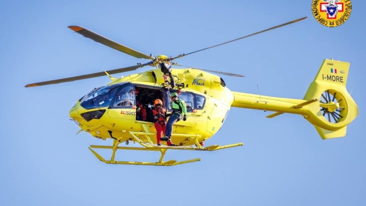 Escursionista ferita sopra Valbruna, trasferita a Udine dopo il recupero in quota - 