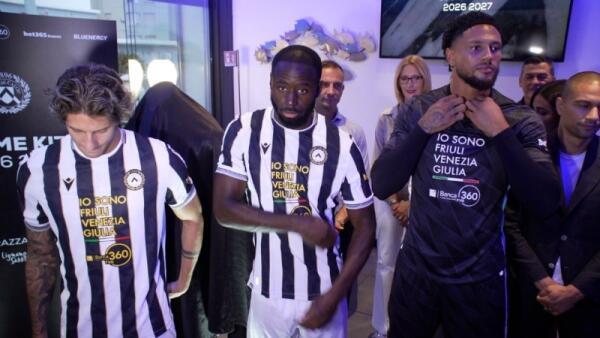 Il Friuli Venezia Giulia resta sulla maglia dell’Udinese: accordo prorogato fino al 2029