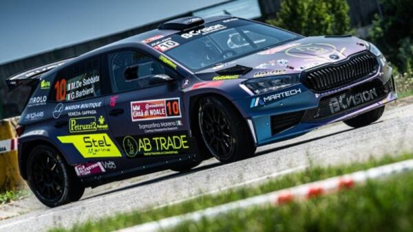 Noale porta buone notizie al rally friulano: De Sabbata sale tra i primi tre e rilancia la corsa alla finale