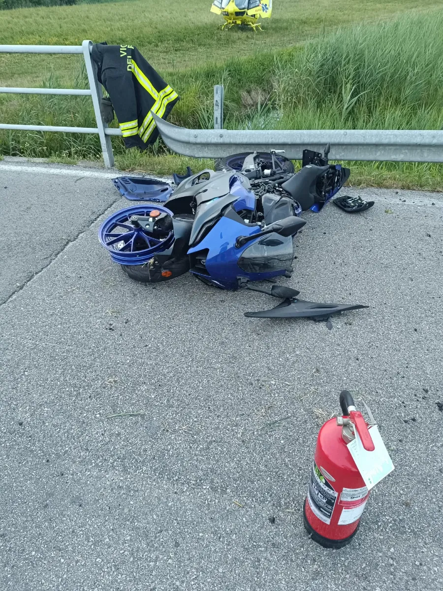 La moto di Simone VIDON