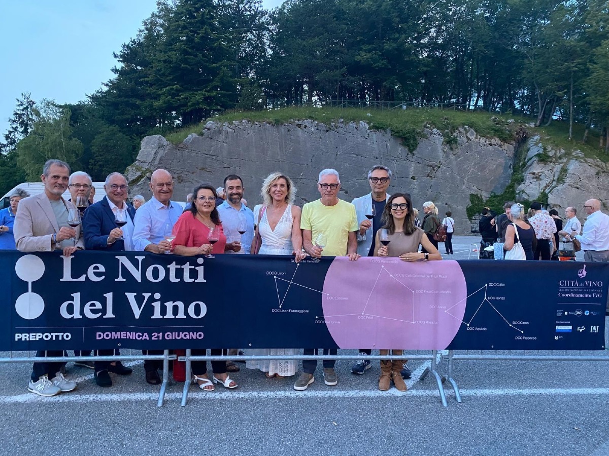 Le Notti del Vino 2026, a luglio il Friuli Venezia Giulia parte con quattro tappe