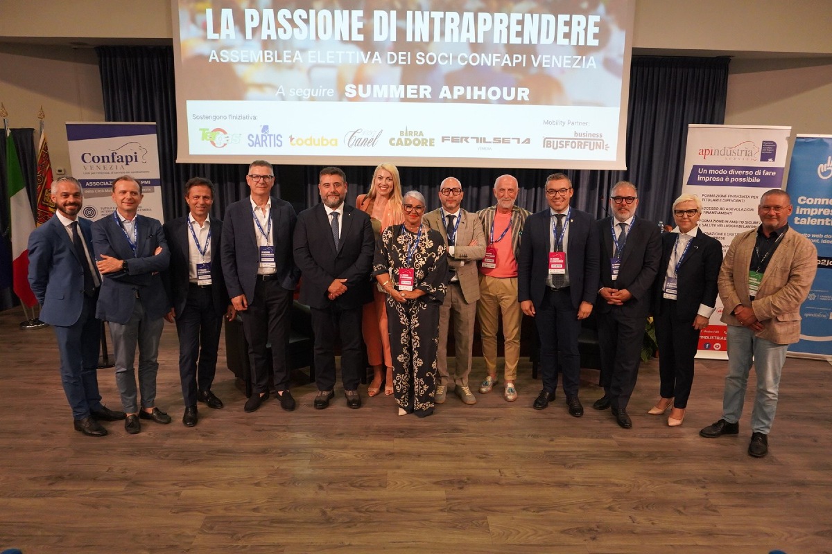 Marco Zecchinel confermato per 3 anni alla guida di Confapi Venezia