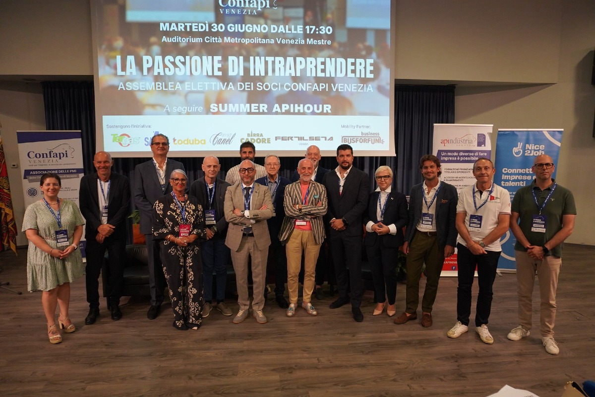 Marco Zecchinel confermato per 3 anni alla guida di Confapi Venezia