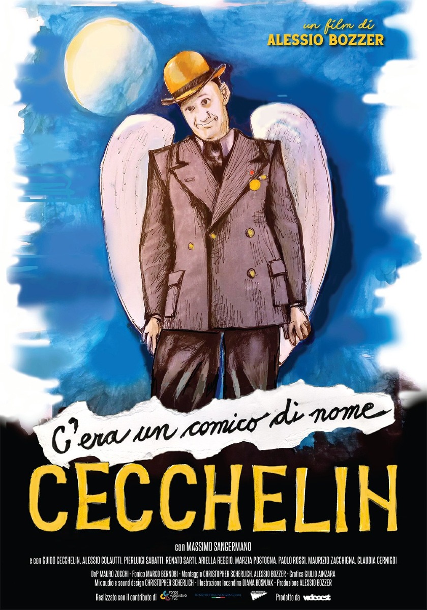 Locandina: Trieste, al Teatrino Basaglia il 4 luglio il film su Angelo Cecchelin: ingresso