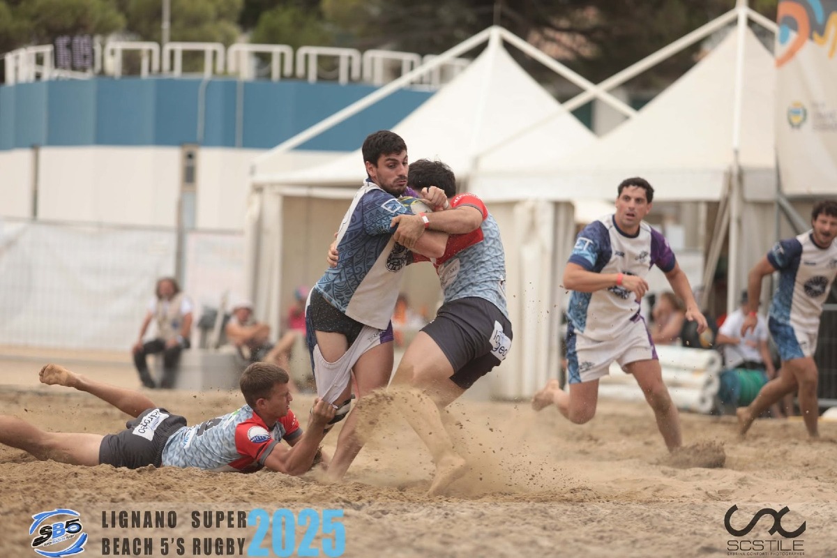 Beach Rugby Lignano 2026, ecco i gironi: sfide alla Beach Arena il 4 e 5 luglio