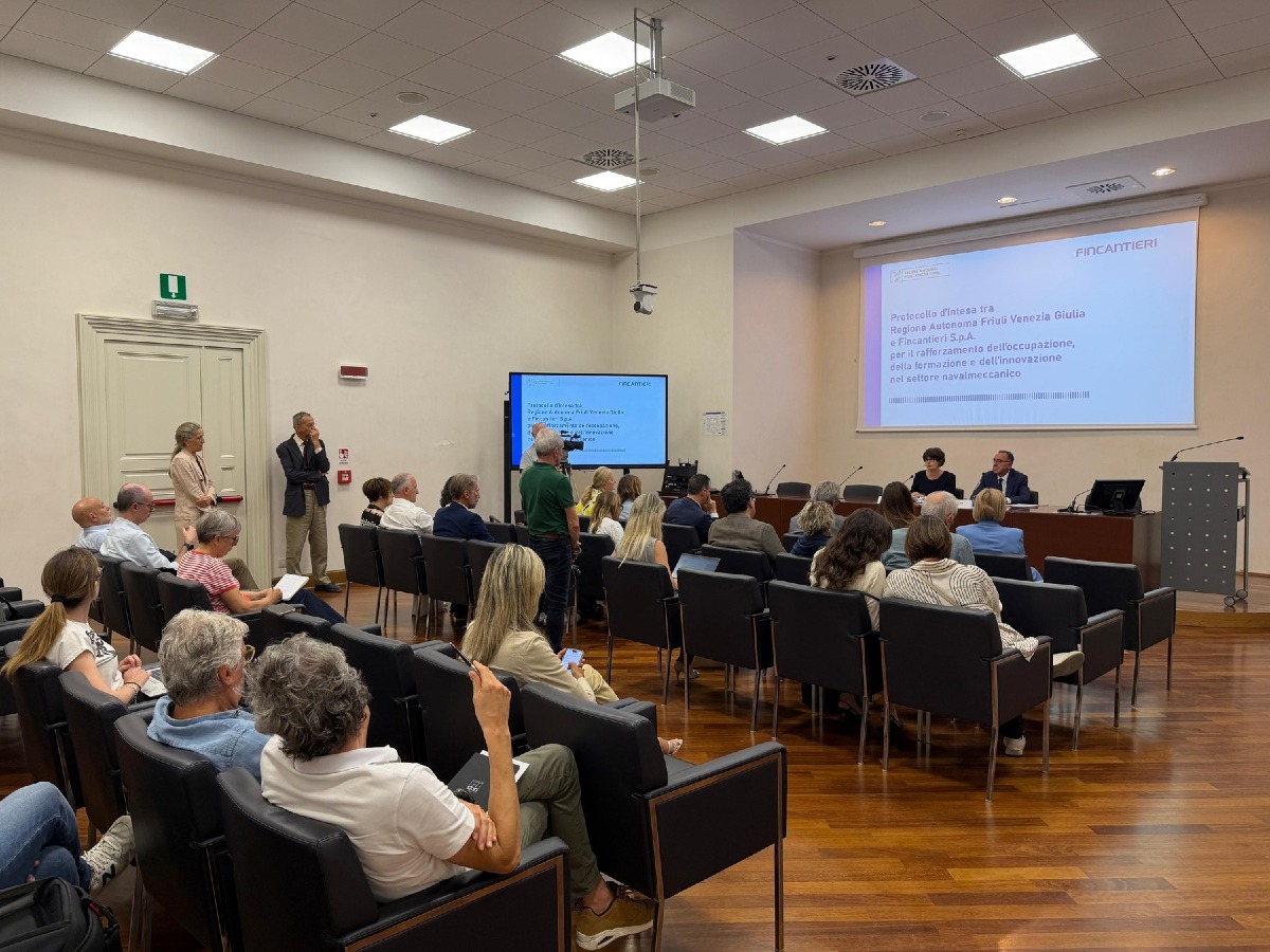 Monfalcone, da settembre 2026 parte il nuovo Its Smart Ship con Fincantieri