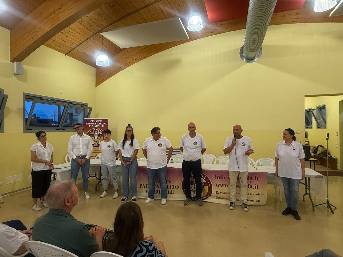 Padova, nasce Piscopia Calcio Femminile: squadra in Eccellenza e open day il 13 luglio