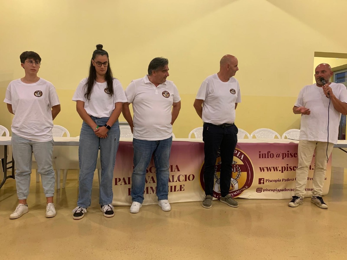 Padova, nasce Piscopia Calcio Femminile: squadra in Eccellenza e open day il 13 luglio
