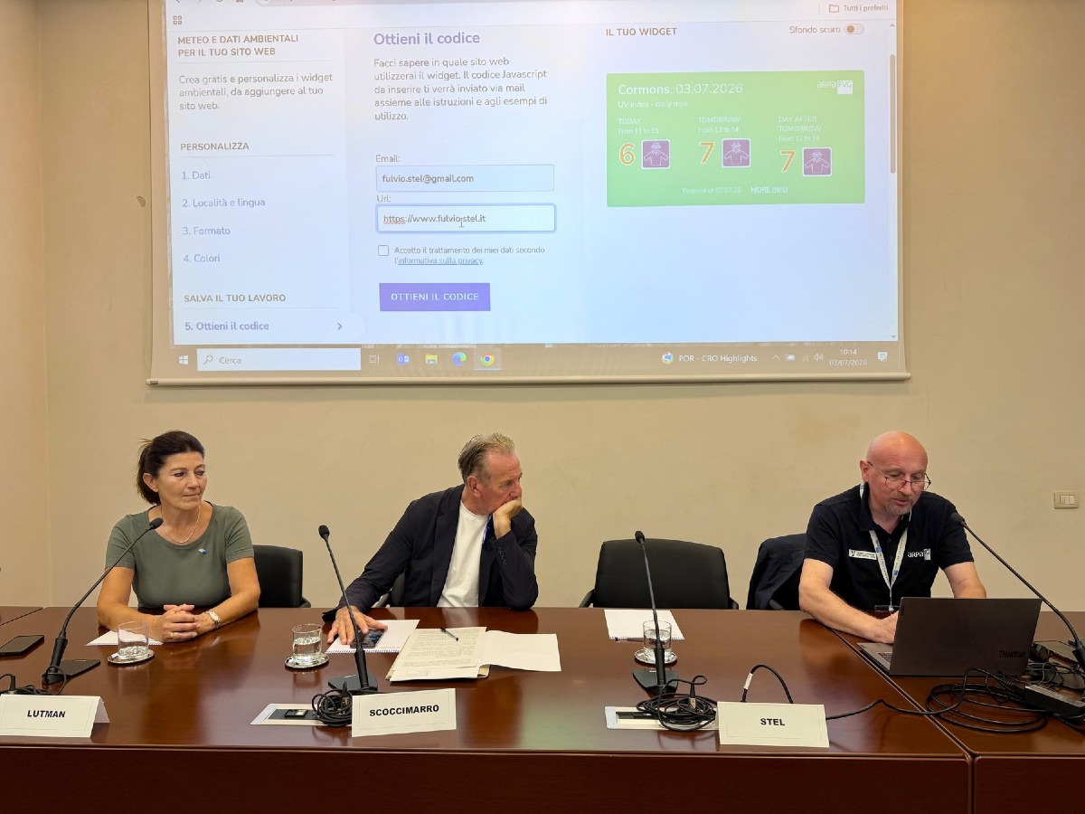 Arpa Fvg lancia il Widget UV: previsioni per ogni Comune e consigli contro il sole