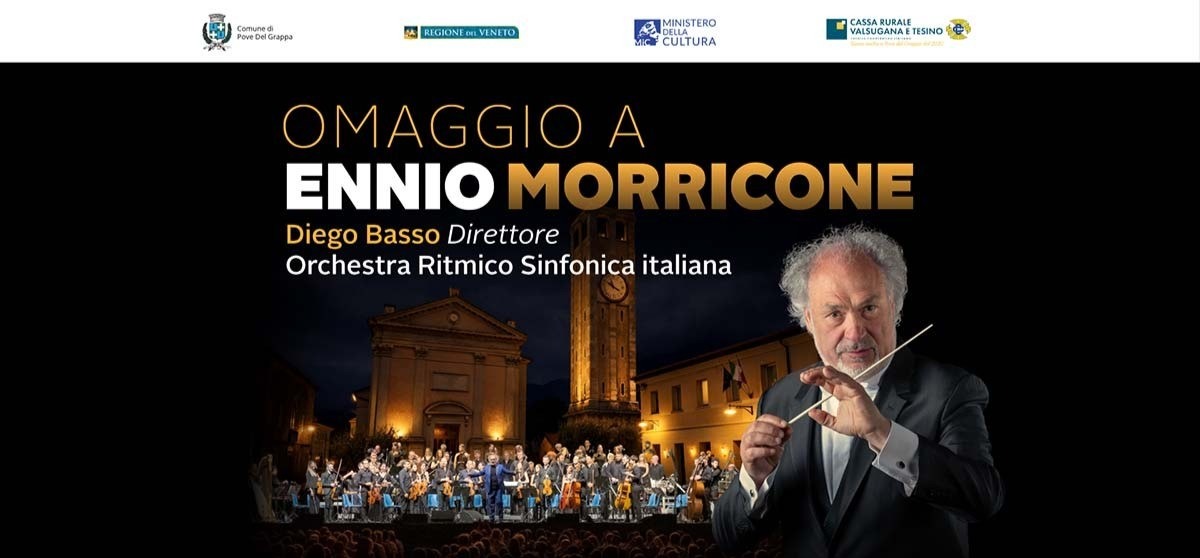 Pove del Grappa, oltre mille persone per l’omaggio a Ennio Morricone in piazza