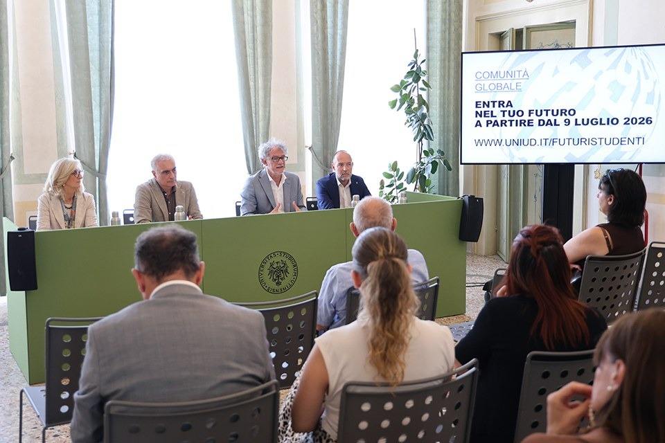 Università di Udine, dal 9 luglio via alle immatricolazioni 2026-2027 con 82 corsi