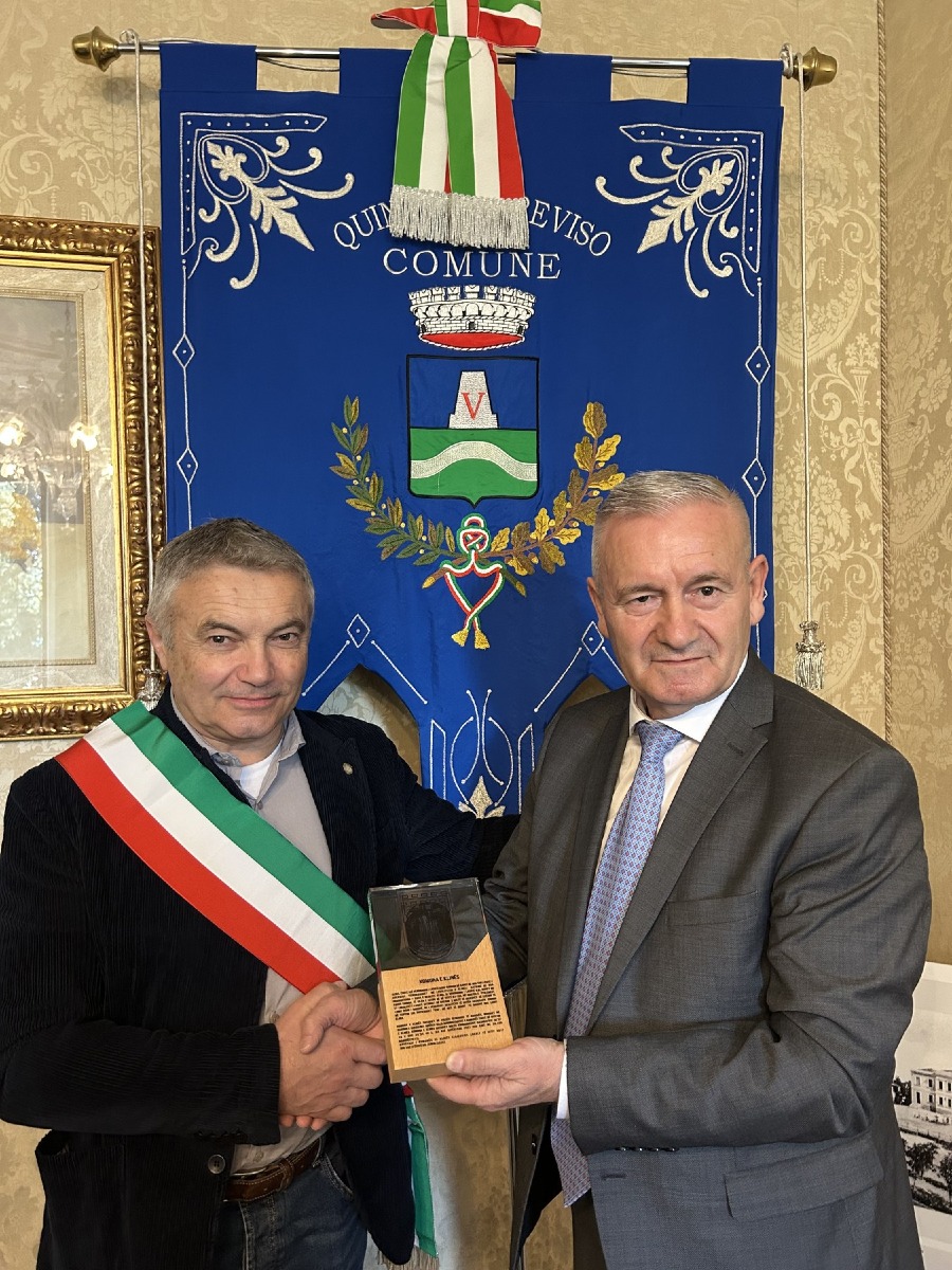 Quinto di Treviso approva il primo gemellaggio con Klinë in Kosovo