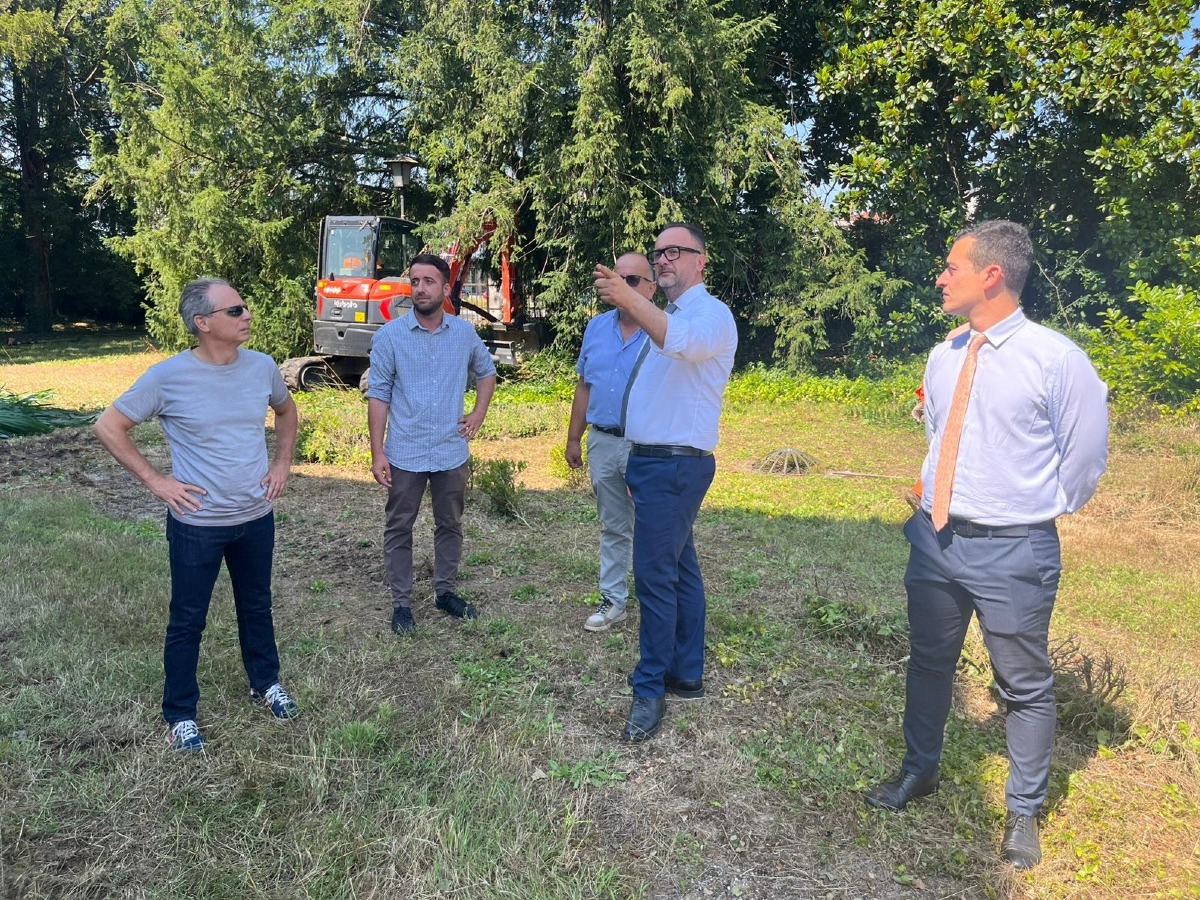 Villa Franchetti, partiti i lavori sul verde: la Provincia investe 225mila euro